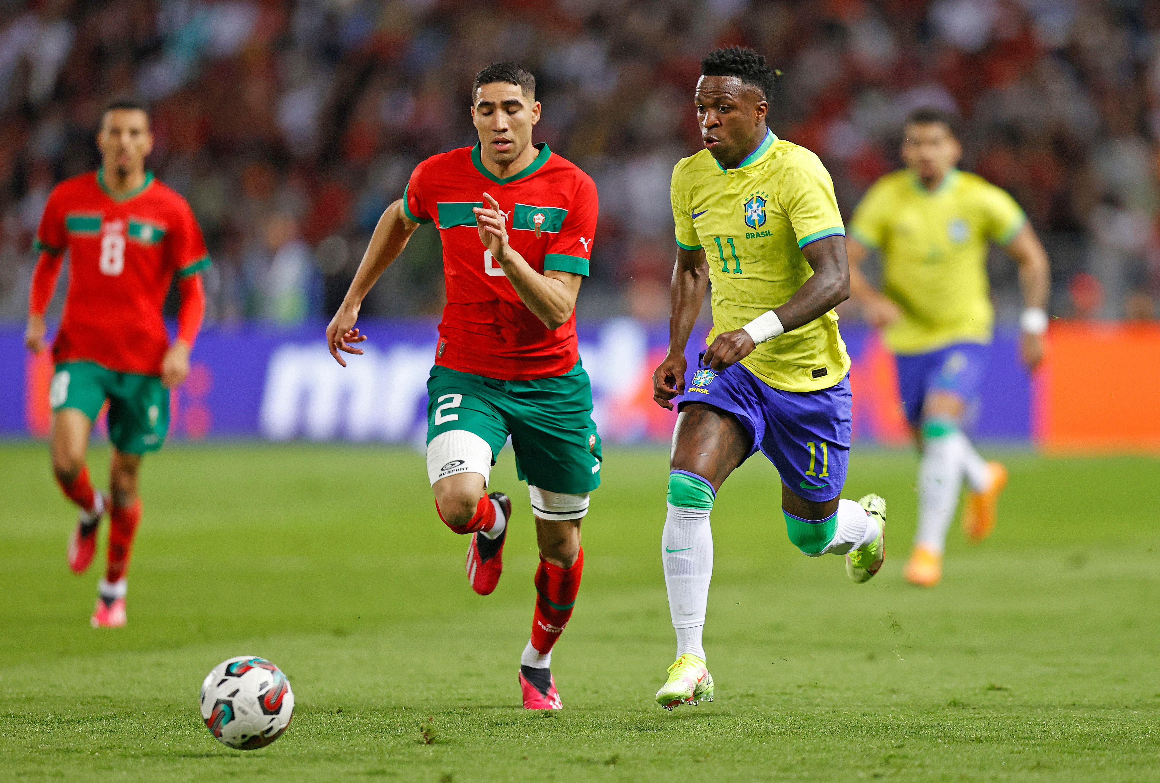 Brasil estreia neste sábado (13) contra Marrocos no grupo C
