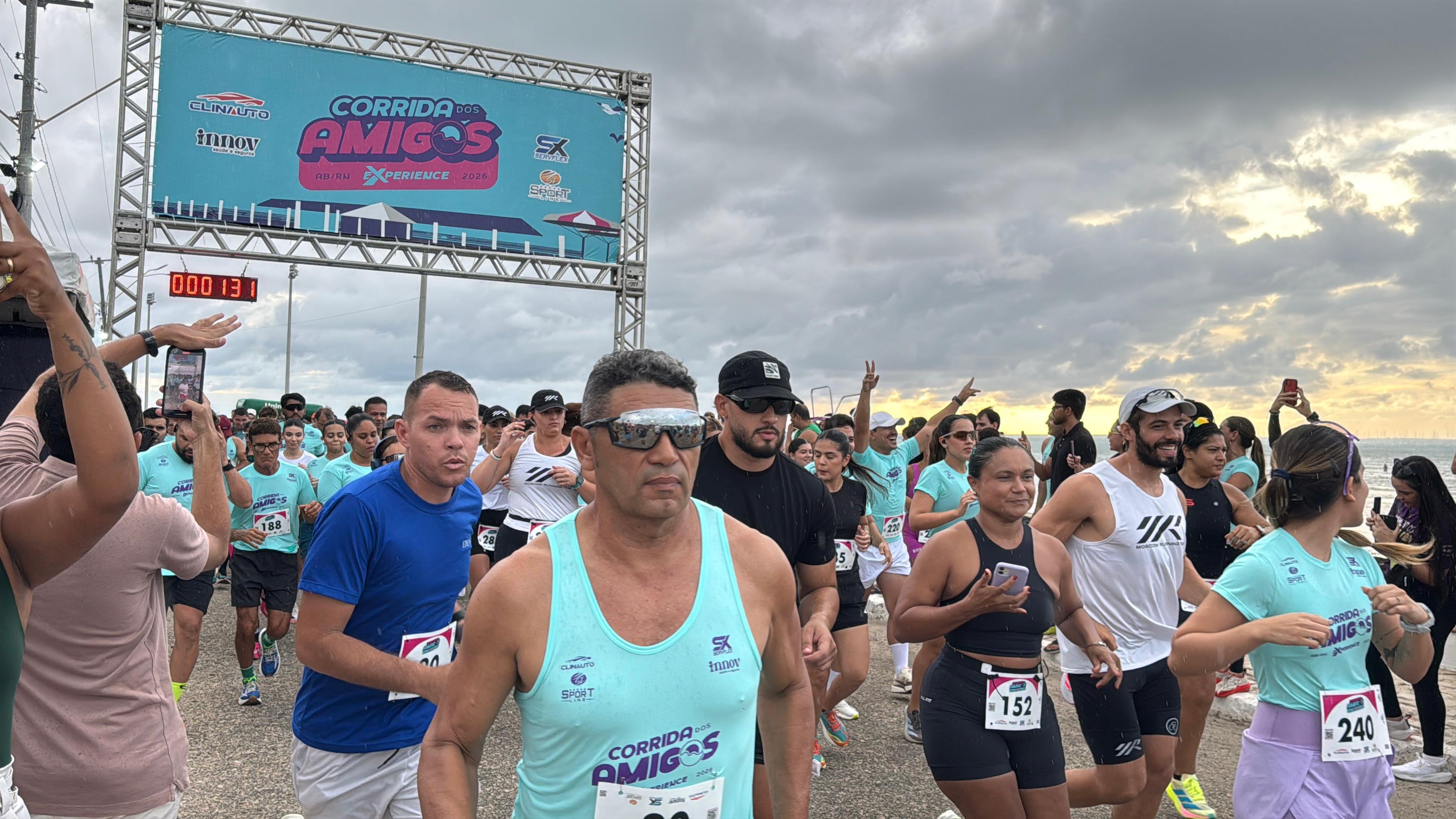 Areia Branca foi cenário para a 10ª edição da “Corrida dos Amigos”