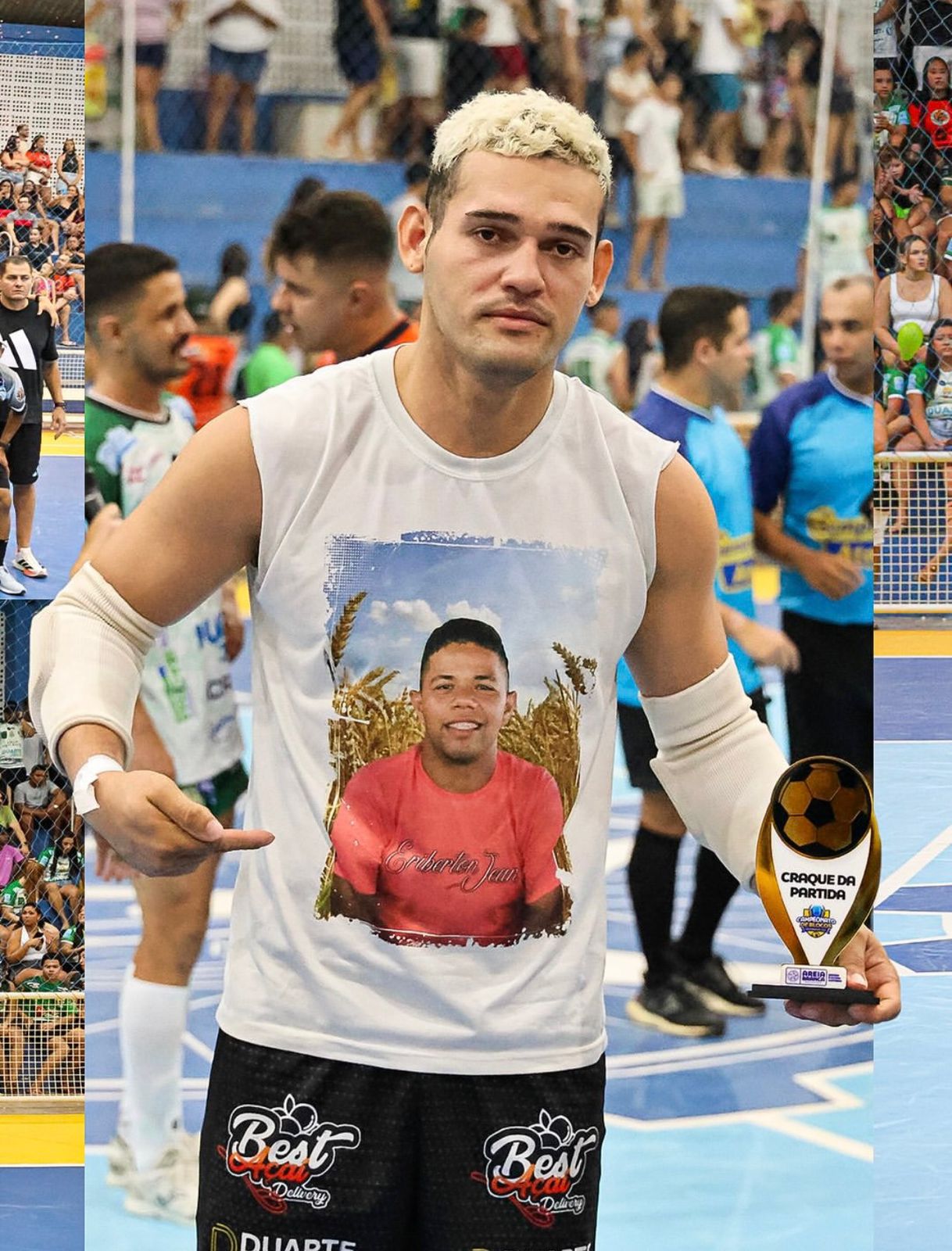 Areia-branquense Witor Cirilo é eleito o melhor em quadra em grande partida entre Só Resto e Feiin´z