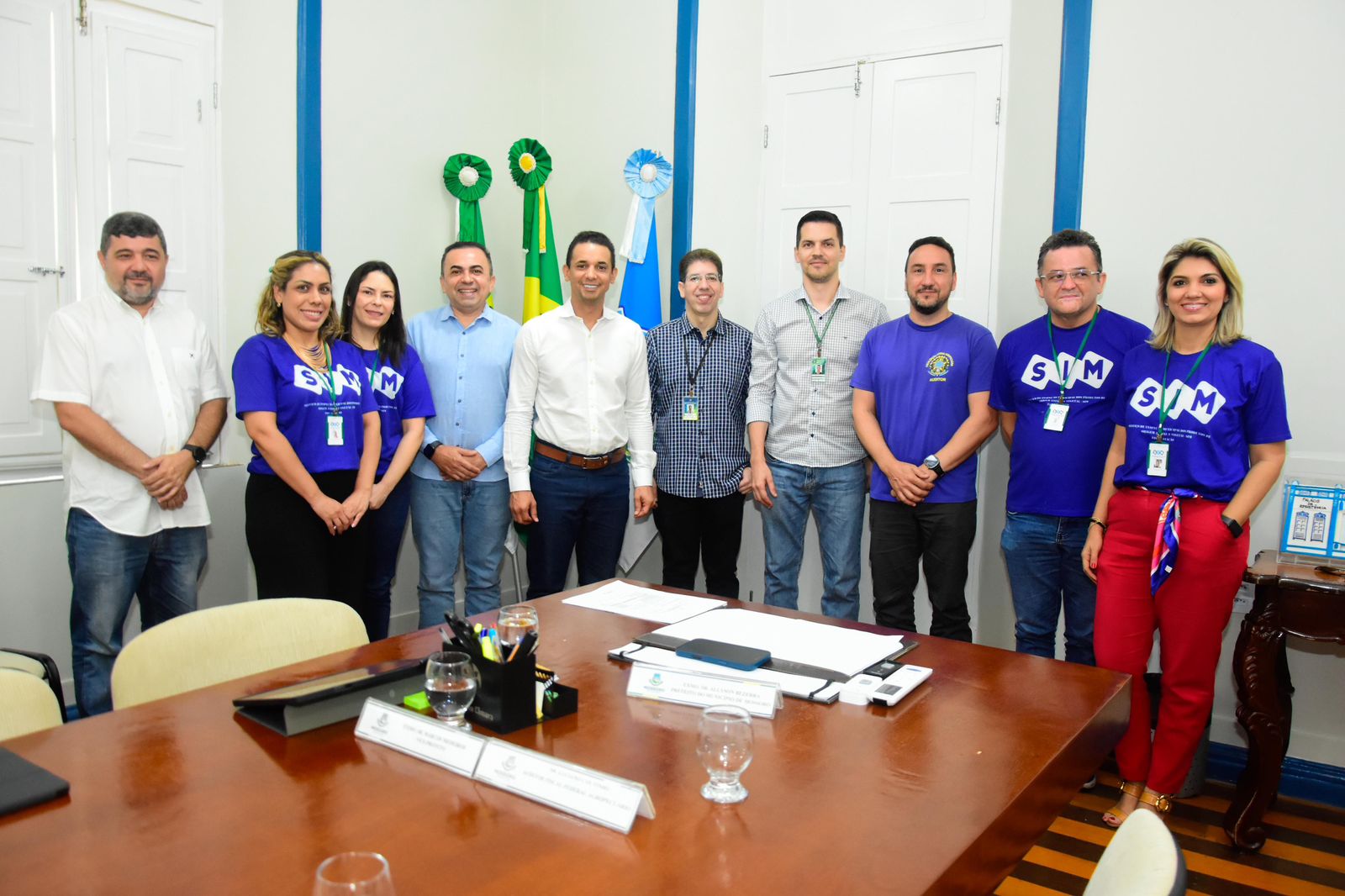 Prefeito Allyson recebe comitiva do Ministério da Agricultura e destaca Serviços de Certificação de produtos agropecuários