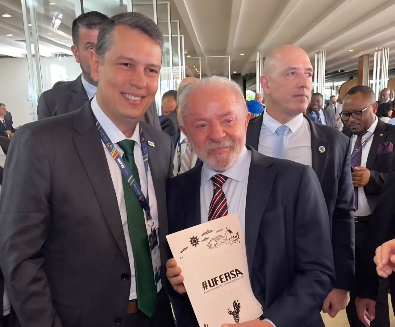 Ufersa avança em parcerias acadêmicas com África e articula visita de Lula