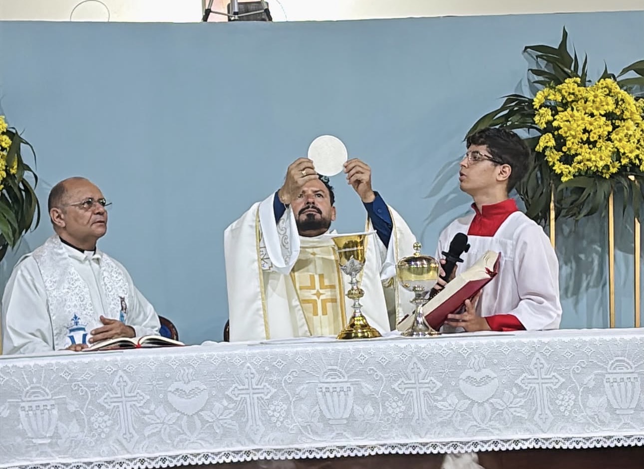 Festa de Nossa Senhora dos Navegantes: 5º Noite celebrada pelo padre Erivon Maia (SDB)