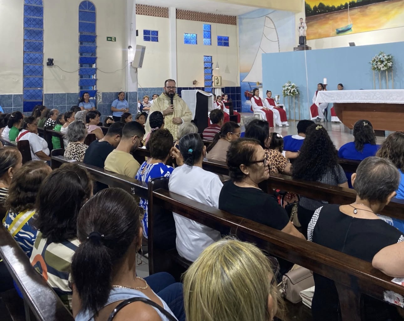 Festa de Nossa Senhora dos Navegantes: 6º Noite com o padre Magno