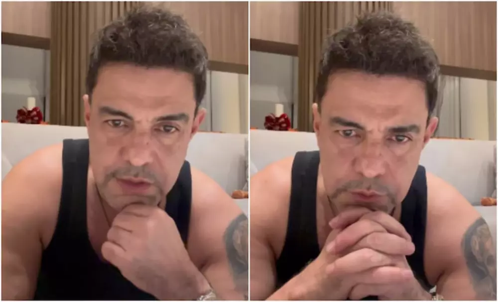 Zezé Di Camargo pede ao SBT que cancele seu especial de Natal após ida de Lula à emissora