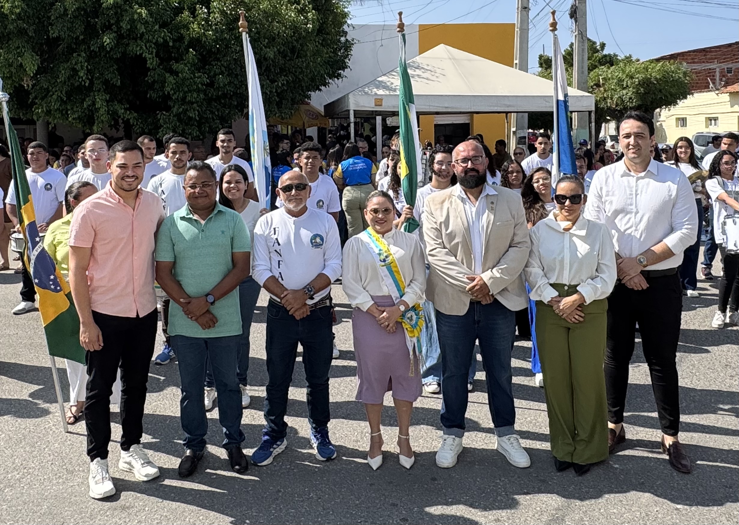Prefeitura de Grossos realiza tradicional ato cívico