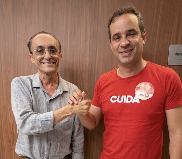 Reta final: Prefeito Souza Neto declara apoio a Cadu no 2º turno em Areia Branca