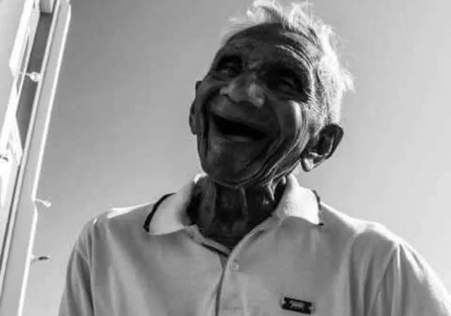 O professor centenário Luiz Alves fundador da escola Romão Ferreira faleceu neste sábado (08)