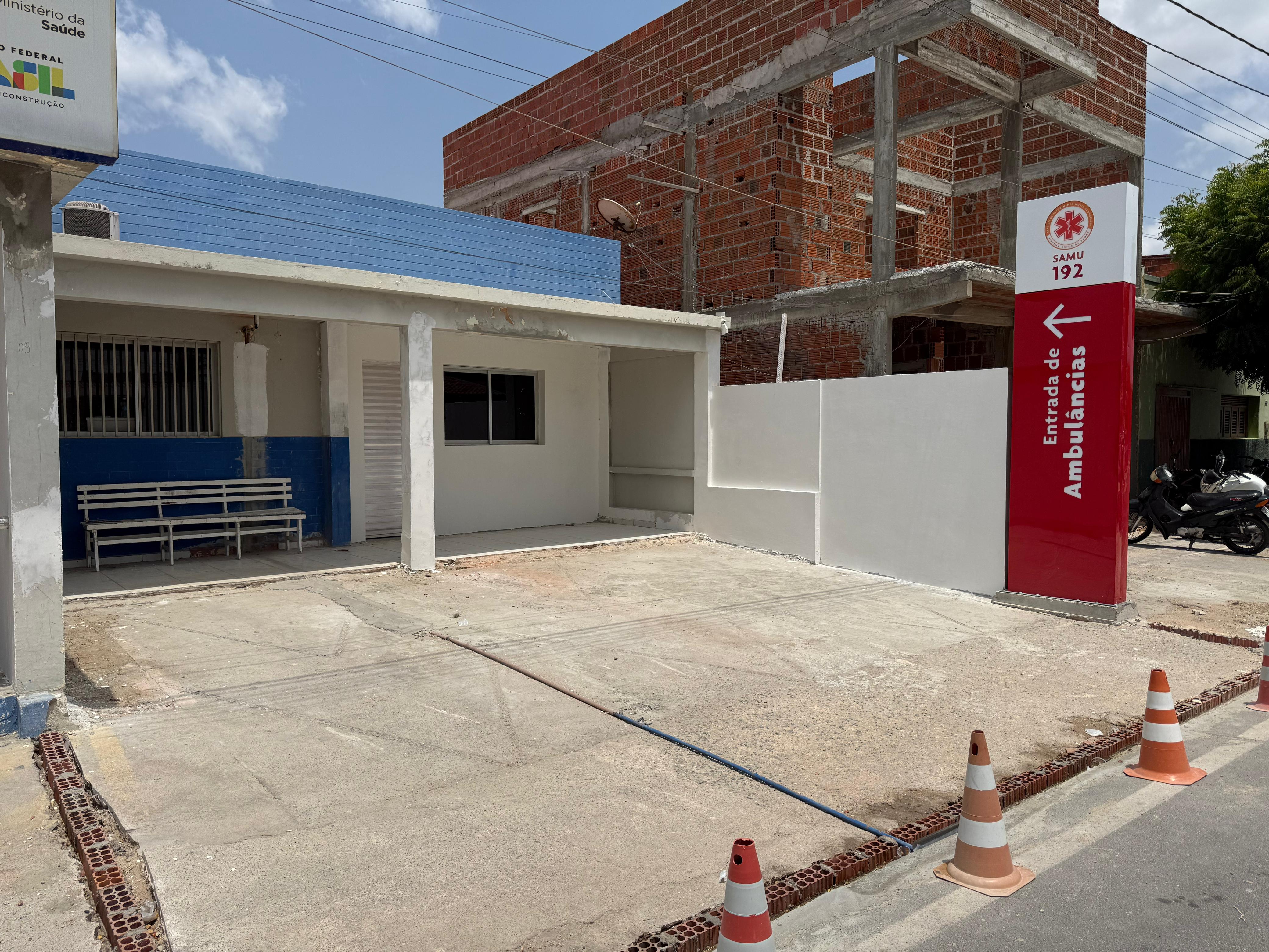 Base do SAMU que vai atender Grossos e Tibau avança e promete agilizar atendimentos de urgência