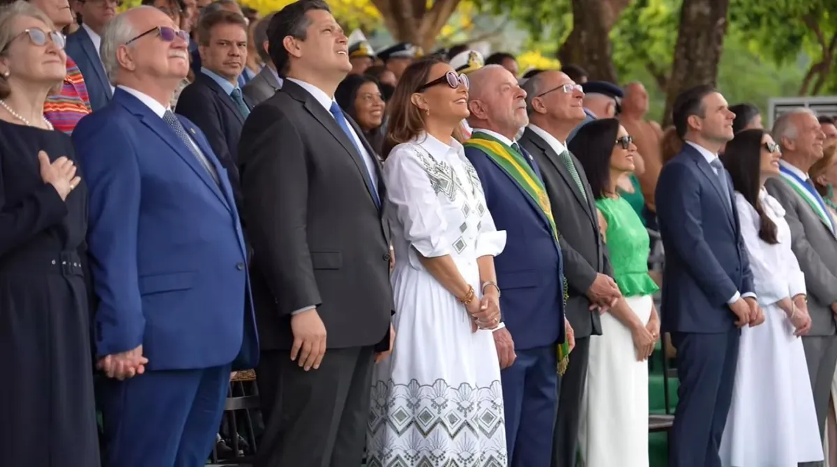 7 de Setembro contou com a participação de autoridades dos Poderes em Brasília