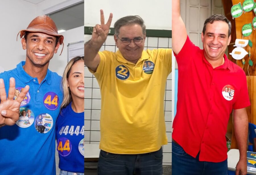 Allyson, Cadu e Álvaro vão às urnas e avaliam trajetória na disputa pelo Governo do RN