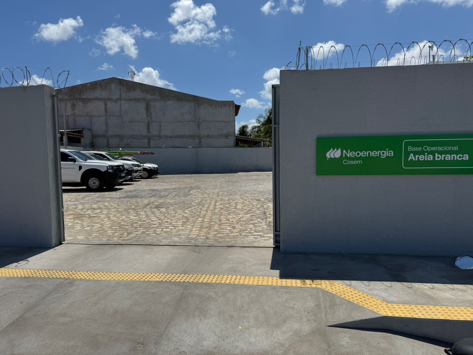 Neoenergia Cosern inaugurou nova base em Areia Branca nesta terça (25) e promete mais agilidade no atendimento na Costa Branca