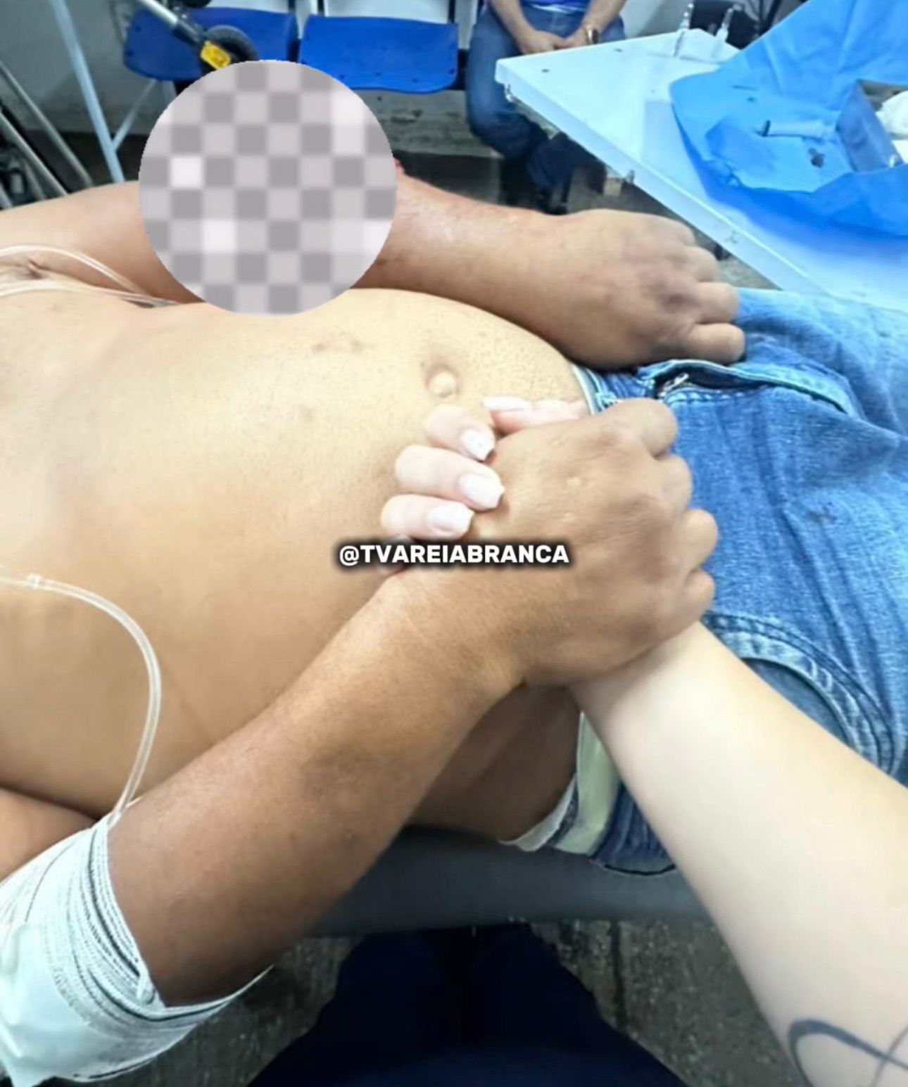 Pitbull ataca homem em Areia Branca nesta quinta-feira (01)